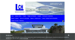 Desktop Screenshot of lchinmobiliaria.com