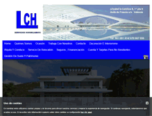 Tablet Screenshot of lchinmobiliaria.com